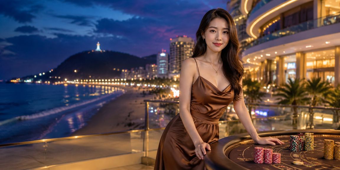 Người chơi thư giãn tại Vũng Tàu trong khi theo dõi jackpot trên điện thoại